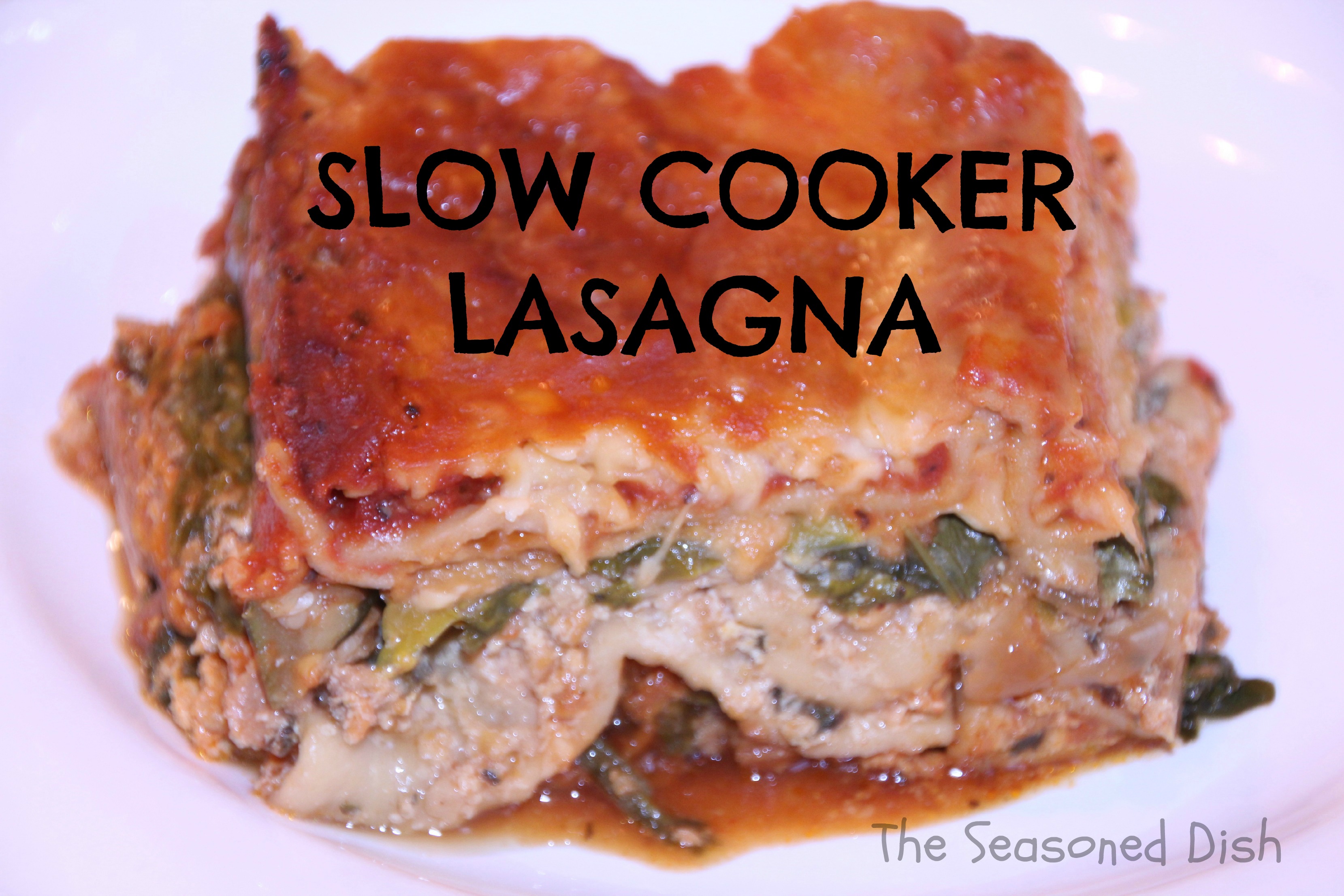 Slow Cooker Lasagna