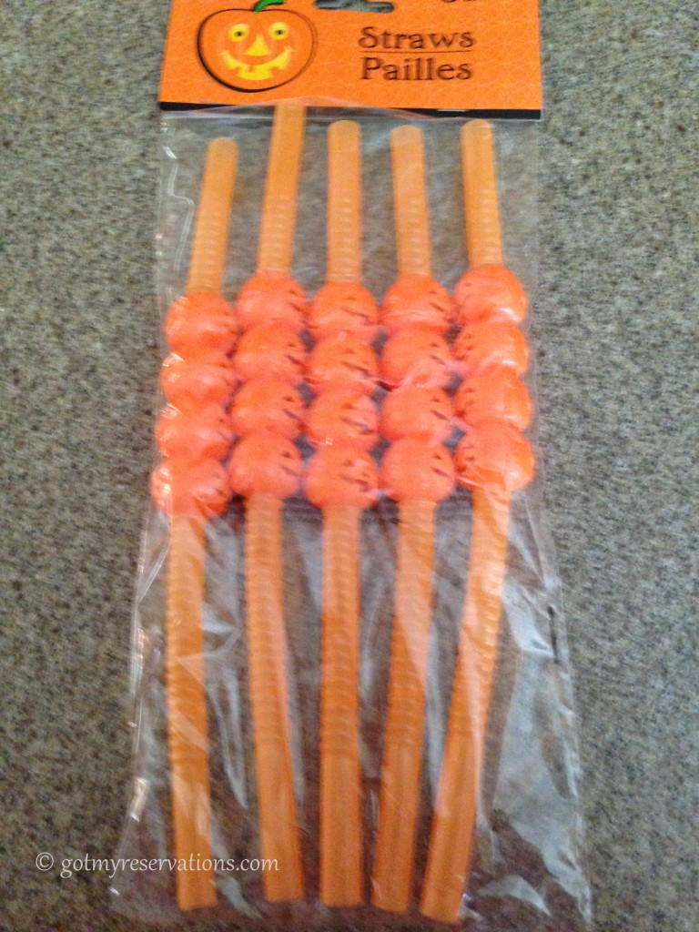 GotMyReservations - Pumpkin Delight Tablescape Straws
