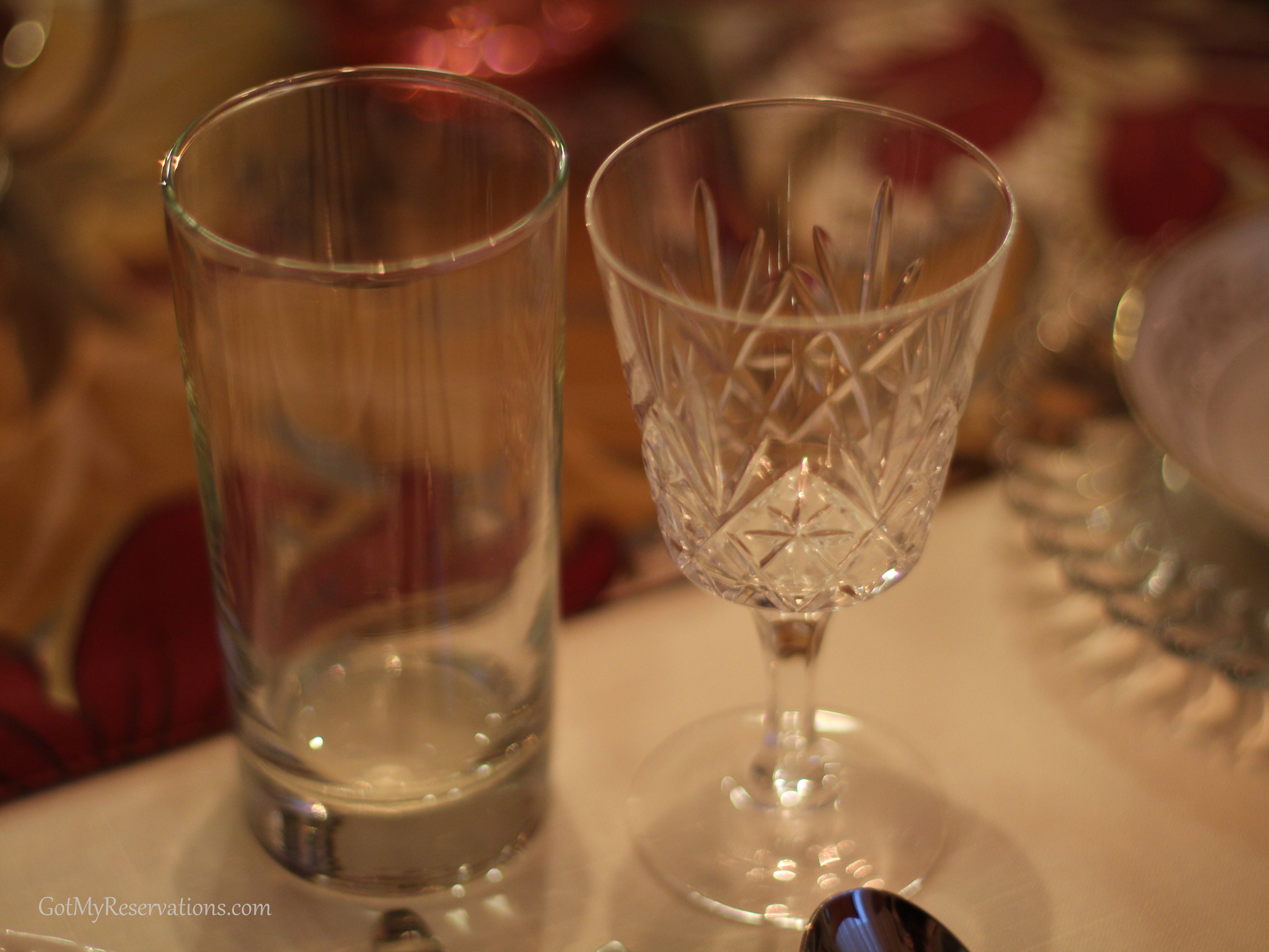 GotMyReservations Downton Abbey Glassware