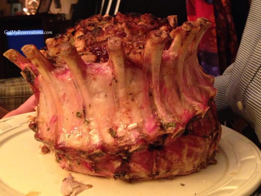 GotMyReservations NYE Crown Pork Roast