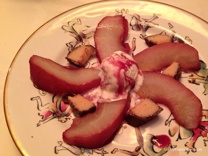 GotMyReservations NYE Poached Pears