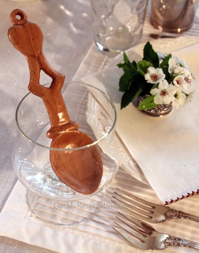 GotMyReservations Kentucky Derby Tribute Carved Spoon