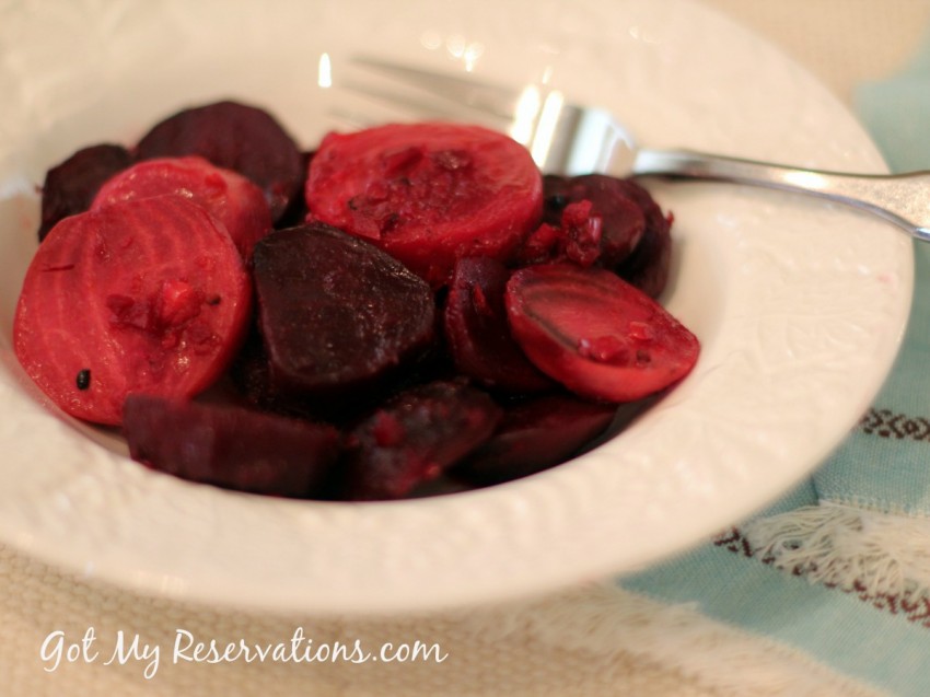 GotMyReservations Roasted Beets with Lemon and Garlic
