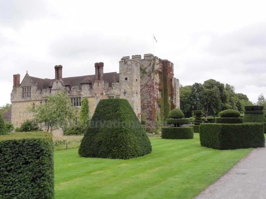 Got My Reservations - Hever Castle Topiary