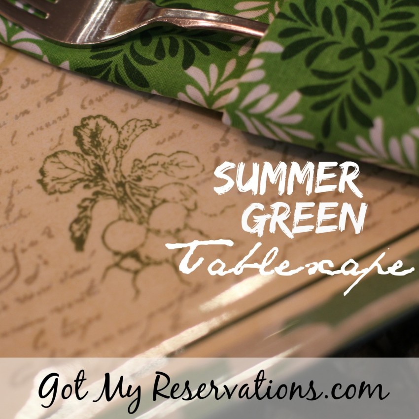 GotMyReservations Summer Green Tablescape Intro