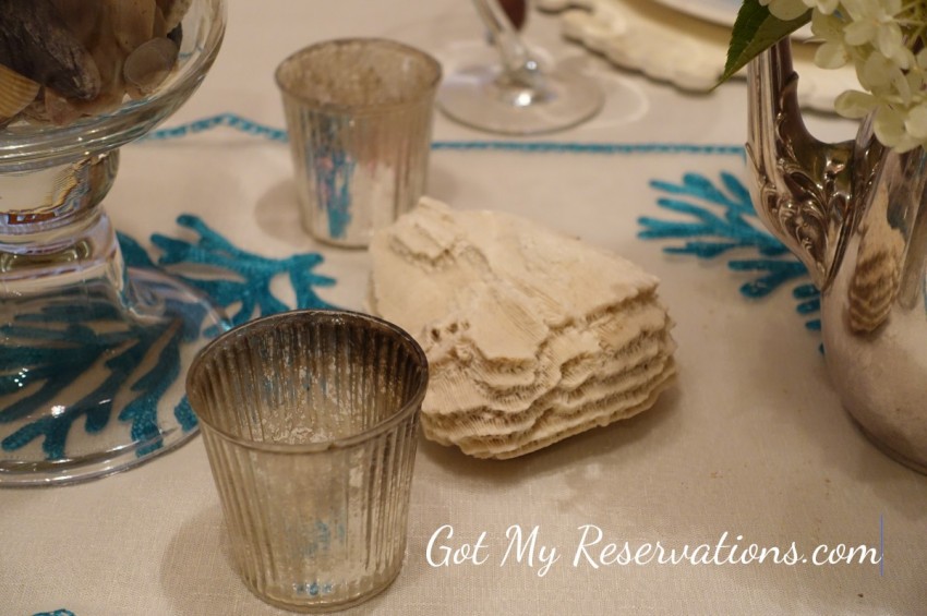 GotMyReservations Summer at the Seashore Tablescape